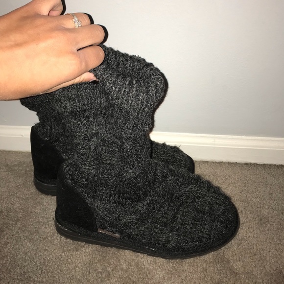Muk Luks Shoes - sweater boots